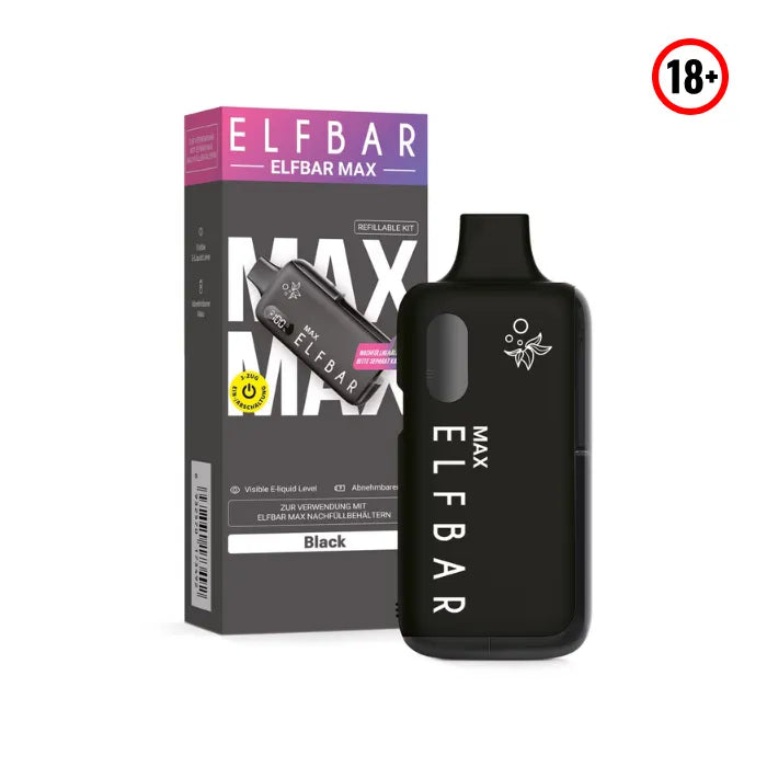 Elfbar MAX Vape Akkuträger Schwarz